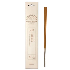 japoniški smilkalai nippon kodo vanilla herb & earth