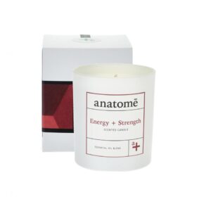Aromaterapinė žvakė Anatome – ENERGY + STRENGTH
