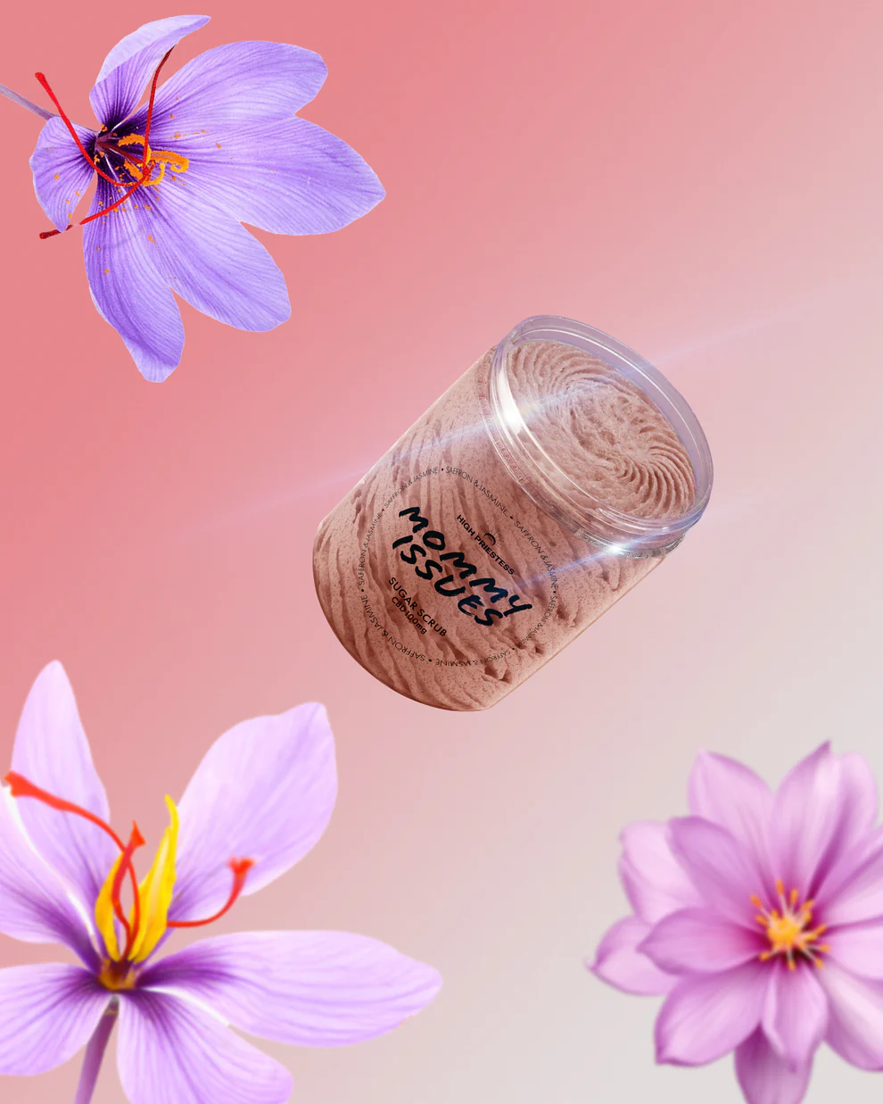 Kūno šveitiklis MOMMY ISSUES (šafranas ir jazminas) HIGH PRIESTESS - Image 2