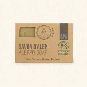 Aleppo muilas „Cosmos Natural" 4% lauro aliejaus