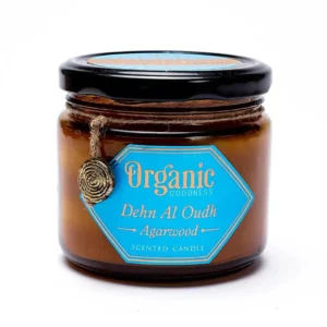 Ekologiška Sojų Vaško Žvakė Organic Goodness – Agarwood