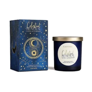 Kvepianti sojų vaško žvakė Celestial Renewal, Carnatia „Starry Spell”