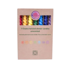 Vakarienės žvakių rinkinys CHAKRA, 7vnt, bekvapės